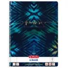 Herlitz: Batik Fearless linkovaný kroužkový sešit, A4