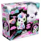 Airbrush Plush: Style 4 Ever unicórnio de pelúcia pintável que brilha no escuro.