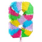 Pinata em forma de número - número 8
