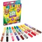 Crayola Silly Scents: Conjunto de marcadores de ponta grossa de dupla face - 10 unidades