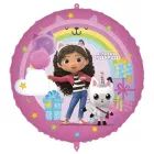 Gabi spēļu māja: Svētku Gabi un Pandi folija balons - 46 cm