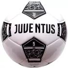 FC Juventus: Bola de futebol preta e branca com emblema, tamanho 5