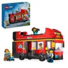 LEGO® City Rdeči dvonadstropni turistični avtobus 60407