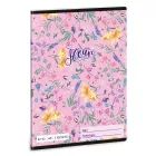 Fleur: Geblümtes Heft für die 3. Klasse, liniert, 12-32, A5