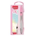 MAPED: Compasso rosa pastello con punta