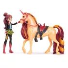 Académie des Licornes : Poupée Valentina et jeu de cidre de licorne.