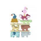 Tooky Toy: medinis bokšto statymo žaidimas – Savana