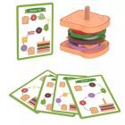 Tooky Toy: Conjunto de madeira para fazer sanduíches
