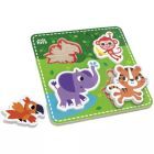 Kids Hits: Formenpuzzle aus Holz - Zootiere