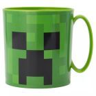 Minecraft: Πλαστική κούπα κατάλληλη για φούρνο μικροκυμάτων – 350 ml