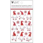 Sticker à motif de lutin de Noël - 11 x 19 cm