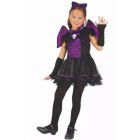 Denevérboszorkány jelmez szett - 110-120 cm