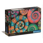 Clementoni: Colorboom Gliemeži - 500 gabalu puzle
