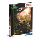 Clementoni: SuperColor Marvel Groot - puzzle s 300 dielikmi