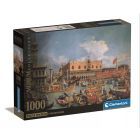 Clementoni: Museum Collection, Canaletto: A Bucentaur visszatérése a mólóhoz a mennybemenetel napján - 1000 darabos puzzle