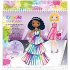 Crayola Creations: Glam módny dizajn so samolepkami