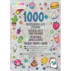Crayola Creations: Cuaderno con adhesivos - Más de 1000 adhesivos - diversos