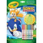 Crayola : Sonic, le hérisson – cahier de coloriage et d’activités