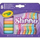 Crayola: Σετ μαρκαδόρων με γκλίτερ - 8 τεμάχια