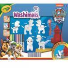 Crayola Washimals: Set de regalo de figuras lavables y para colorear de Patrulla Canina - 5 figuras