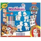 Crayola Washimals: Umývateľné figúrky Tlapkovej patroly s nálepkami – sada 4 ks