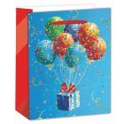 Busta regalo, blu - 18 x 23 cm