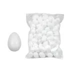Ovos de Isopor - 4 cm, pacote com 90 unidades
