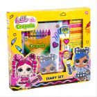 L.O.L. x Crayola: Kūrybinis dienoraščio rinkinys
