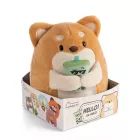 Mymochi: Hiro, a kutya bubble teával - 16 cm, díszdobozban