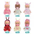 Cry Babies: Tiny Cuddles Újszülött baba, 25 cm - többféle