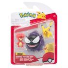 Pokémon: sada 3 figurek - Magby, Pikachu, Gastly