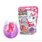 Glibbi: Verrassingsbadbom met unicorn-figuurtje