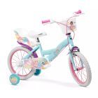 Toimsa: Bicicleta Infantil Fairy Magic com porta-bebê e cesta - 16'