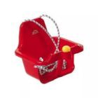 Balanço com encosto e buzina - vermelho
