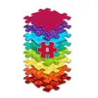 Muffik: Juego de alfombras ortopédicas sensoriales - Arcoíris, 8 piezas