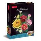 3 dimenziós puzzle - Vegyes virágcsokor