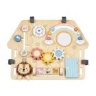 Tooky Toys: Drewniana tablica manipulacyjna z lwem