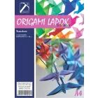 T-Creativ: Origami papír - jasné, silné barvy, A4, 10 ks