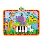 Kids Hits: Multifunctionele speelmat - Muzikale dierentuin - 70 x 50 cm
