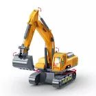 Leuchtender Bagger mit Sound