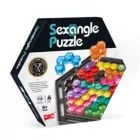 Jogo de quebra-cabeça lógico - hexagonal