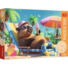 Trefl: Capybara – 100-teiliges Puzzle