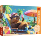 Trefl: Kapibara - 100 darabos puzzle