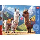 Trefl: Bunte Lamas – 200-teiliges Puzzle