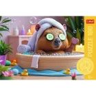 Trefl: Puzzle Capibara nella vasca da bagno - 160 pezzi