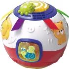 Balle bébé musicale et tournante - 18 cm
