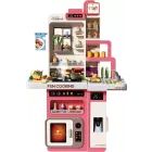 Conjunto de cozinha de luxo com luz, 91 peças
