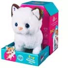 Gato de pelúcia interativo, 18 cm