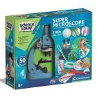 Clementoni: Super microscop cu 50 de experimente