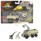 Matchbox: Jurassic World transporter dinozaurów - różne rodzaje
